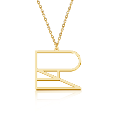 Minimalist Monogram Name Necklace