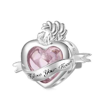 Follow Your Heart Charm