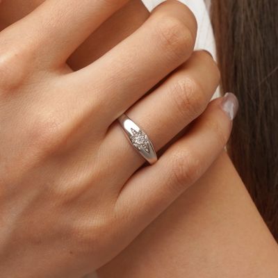 Northern Star Birthstone Ring