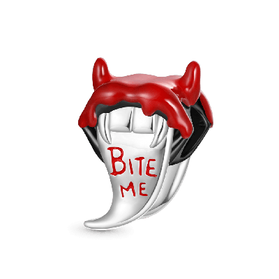 Halloween Devil Fang Tongue Charm
