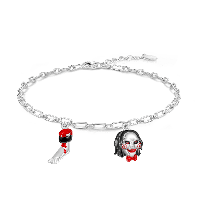 SAW Billy Severed Leg Chain Bracelet