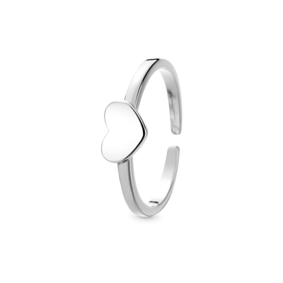 'Vows of Love' Heart Adjustable Women's Band