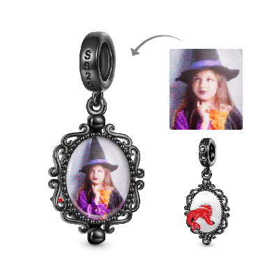 Magic Mirror & Devil's Hand Photo Pendant
