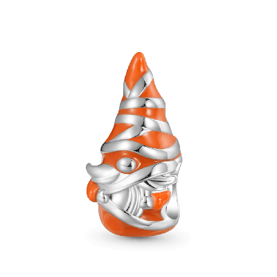 Halloween Mummy Gnome Charm