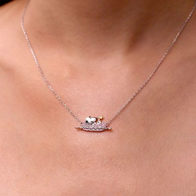 Peanuts Snoopy with Woodstock Necklace