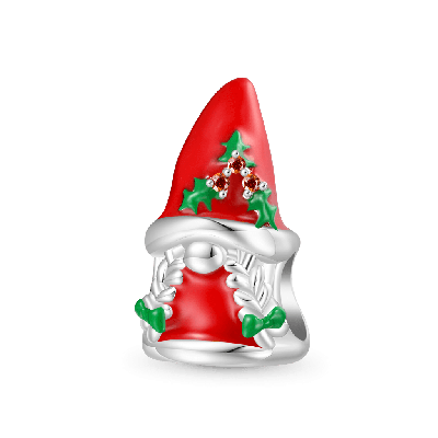 Christmas Gnome Girl Charm