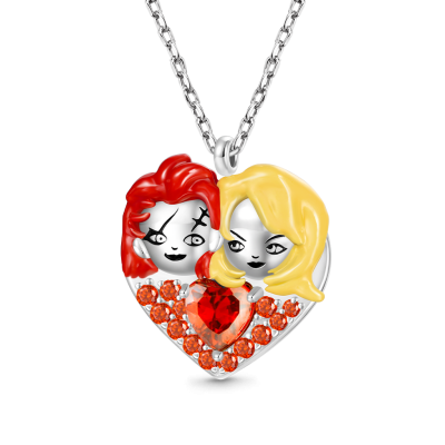 “Til Death Do Us Part” Heart Necklace