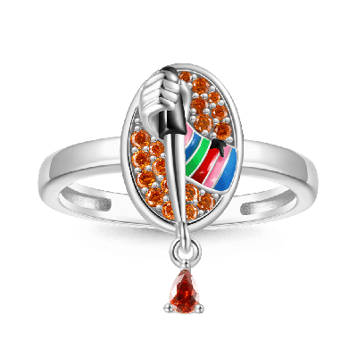 Bloody Knife Signet Ring