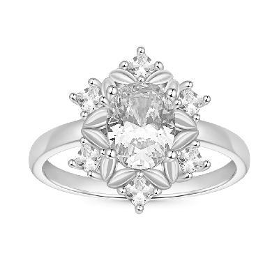 Classic Leaf-Cut Ring