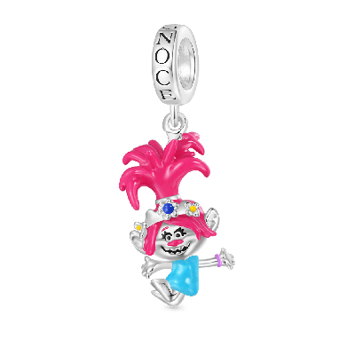 Trolls Dancing Poppy Pendant