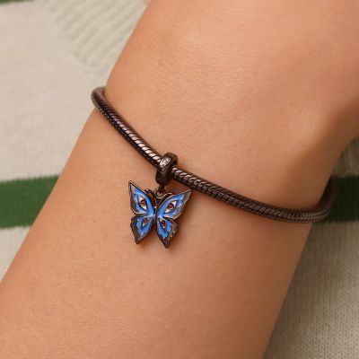 Blue Walpurga Butterfly Pendant