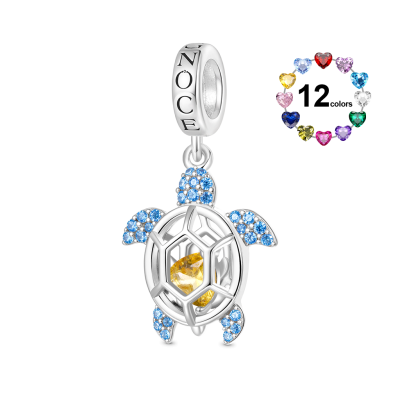 Cage of Small Sea Turtle Pendant