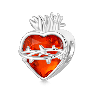 Sacred Heart of Jesus Charm