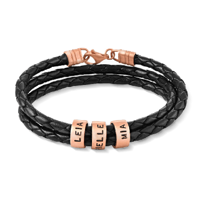 Leather Magnetic Multi-layer Bracelet