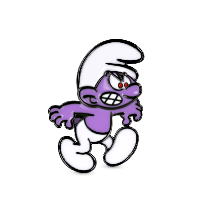 Smurfs Charm x Purple Smurf