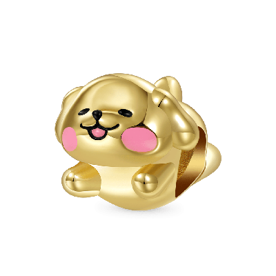 Fat Golden Retriever Puppy Charm