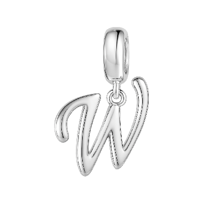 Letter W Pendant