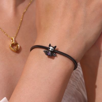 Skull Bat Charm