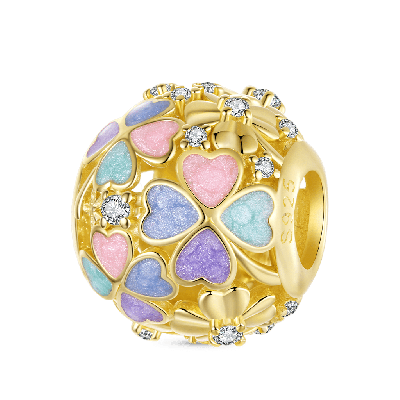 Four-Leaf Clover Charm