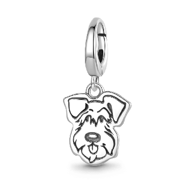 Schnauzer Clasp Clusters Charm