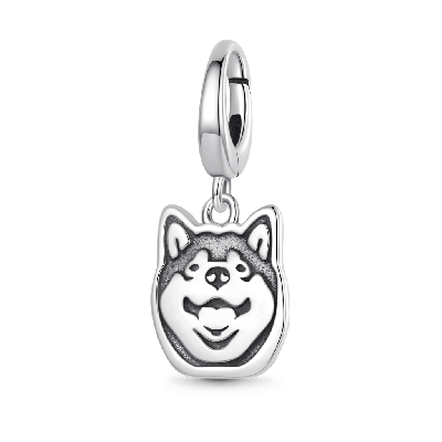 Shiba Inu Clasp Clusters Charm
