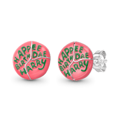Hagrid Birthday Cake Stud Earrings