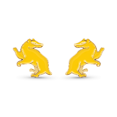 Hufflepuff Badger Stud Earrings