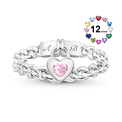 Customized Birthstone Ring
