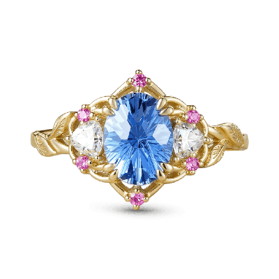 Oval-Cut Engagement Ring