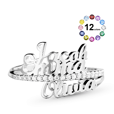 Personalized Name Ring
