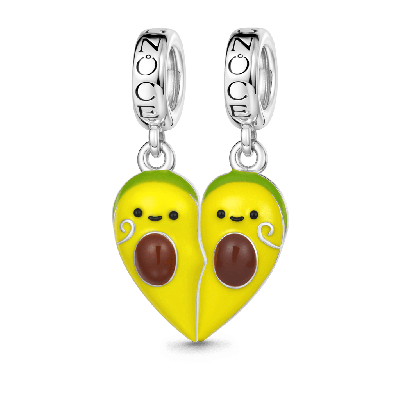 Avocado Couple Double Pendant