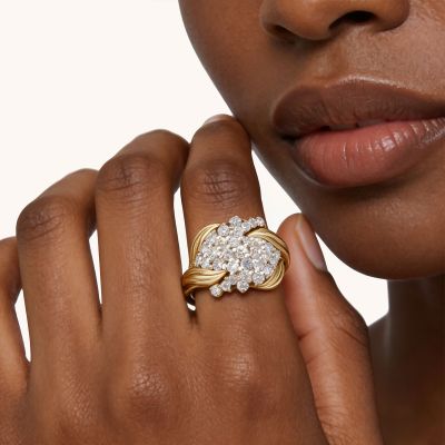 Brilliant Round-Cut Ring
