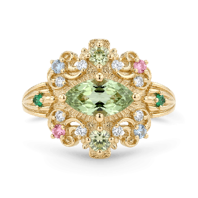 Garden Marquise-Cut Ring