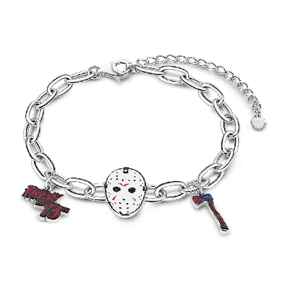 Jason Mask, Axe & Logo Bracelet