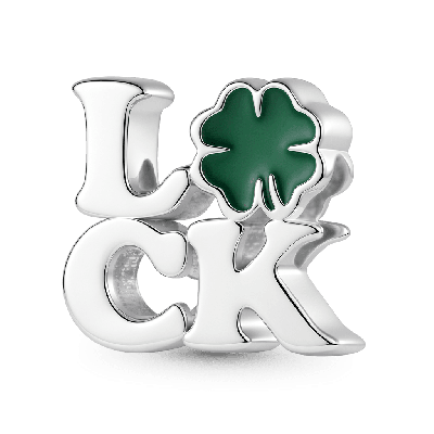 Luck Four-leaf Clover Charm