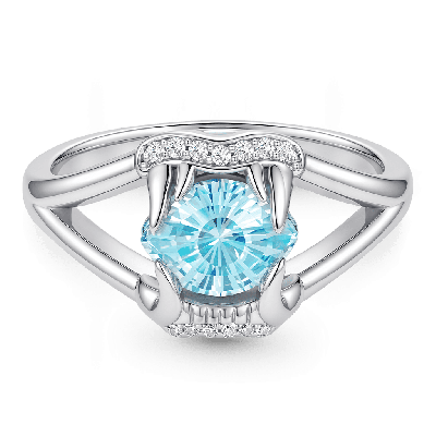 Fangs Marquise-Cut Ring