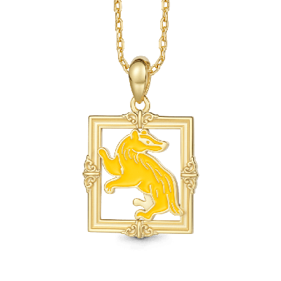 Hufflepuff Badger Necklace