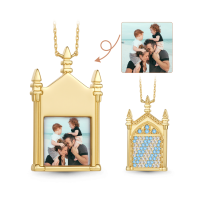 Mirror of Erised Personalized Photo Necklace