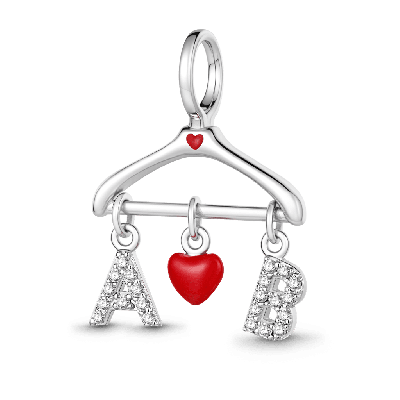 Clothes Rack Customized Initial Charm