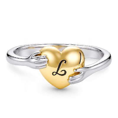Embrace Your Heart Engravable Ring