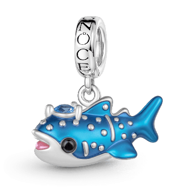 Blue Whale Shark Charm