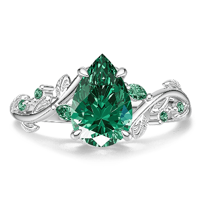 Pear-Cut Engagement Ring