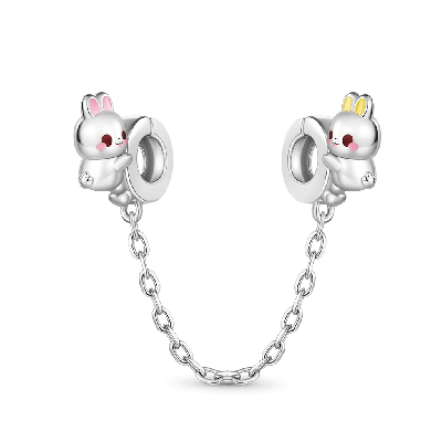 Love Is Always Connected Safety Chain Charm