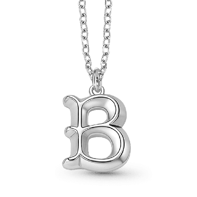 Simple Initial Letters Necklace