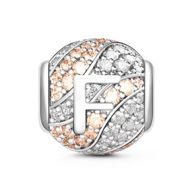 Letter F Charm