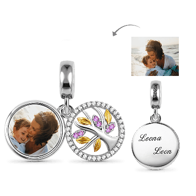 Tree of Life Photo Charm
